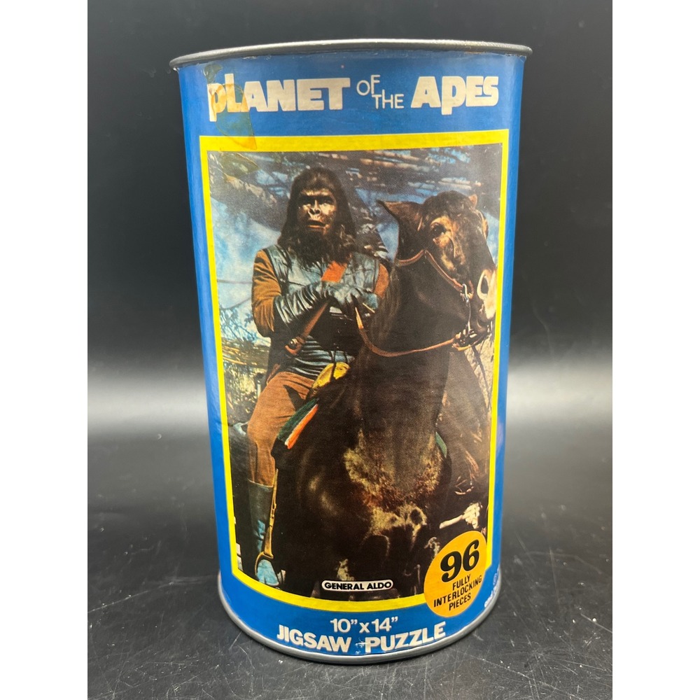 Planet Of The Apes Jigsaw Puzzle GENERAL ALDO 1967 Orig container